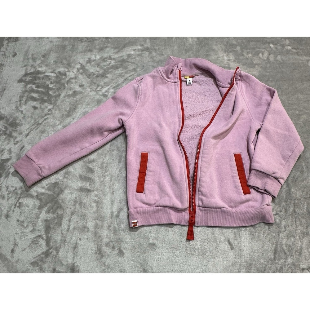 Lego x Target Youth Track Jacket - Zip-Up Sweatshirt - Pink - Size Small EUC